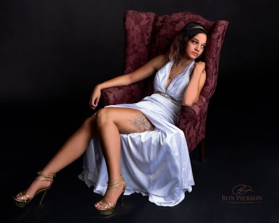 Classic beauty studio portrait photography